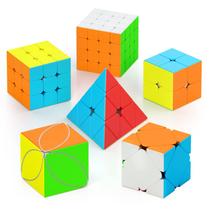 Conjunto Speed Cube Vdealen 2x2 3x3 4x4 Pyramid Skewb Ivy sem adesivo