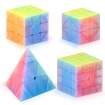 Conjunto Speed Cube Vdealen 2x2x2 3x3x3 4x4x4 Pyramid Magic Cube