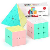 Conjunto Speed Cube Vdealen 2x2x2 3x3x3 Pyramid Magic Cube Kids
