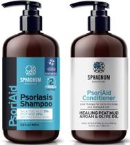 Conjunto Sphagnum Botanicals: Shampoo e Condicionador para Psoríase