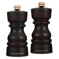 Conjunto Spice Mill Cole & Mason London recarregável de sal e pimenta Conjunto Spice Mill Cole & Mason London recarregável de sal e pimenta