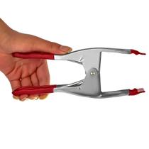 Conjunto Spring Clamp FactorDuty de metal de 8-9 polegadas com ponta vermelha