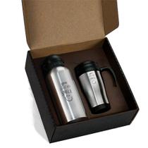 Conjunto Squeeze e Caneca em aco inox 600/410 ml- 2 Peças