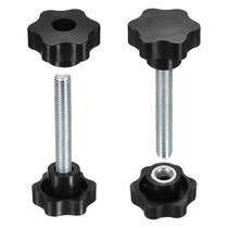 Conjunto Star Knobs HARFINGTON M12 x 100 mm Masculino + M12 Feminino