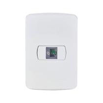 Conjunto Steck Miluz Schneider RJ45 8 Vias Informática Branco Conjunto Steck Miluz Schneider RJ45 8 Vias Informática Branco