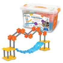 Conjunto STEM Explorers Bridge 305 Peças - Recursos Educativos para Sala de Aula Conjunto STEM Explorers Bridge 305 Peças - Recursos Educativos para Sala de Aula