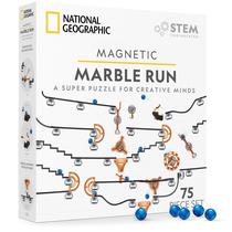 Conjunto STEM Magnetic Marble Run National Geographic de 75 peças