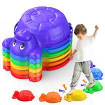 Conjunto Stepping Stones and Balance Beams Dufvrpe Turtle Kids