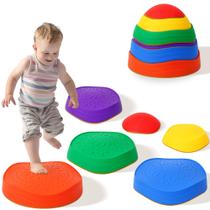 Conjunto Stepping Stones Oranmew Toddler Sensory Balance, 6 unidades