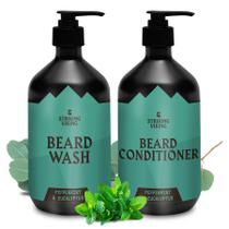 Conjunto Striking Viking de Sabonete e Condicionador para Barba - 600ml