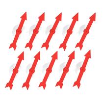 Conjunto Suction Spinners Exeducation Arrow para jogos x10