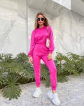 Conjunto suede ragla franzido Conjunto suede ragla franzido