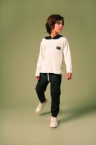 Conjunto Suedine Moletom New Off - Bugbee