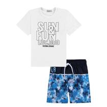 Conjunto Sun e Fun Branco Luc.Boo Coleção Verão Conjunto Sun e Fun Branco Luc.Boo Coleção Verão