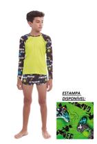 Conjunto Sunga + Blusa Juvenil Proteção Uv - Ceci