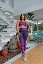 Conjunto suplex estampado calça e top Conjunto suplex estampado calça e top