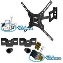 Conjunto Suporte Articulado e Fixo de Parede para TV 13 a 70 Polegadas Até 60 Kg Universal Conjunto Suporte Articulado e Fixo de Parede para TV 13 a 70 Polegadas Até 60 Kg Universal