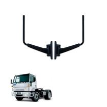 Conjunto Suporte Espelho Ford Cargo 712 915 1996 1997 Par