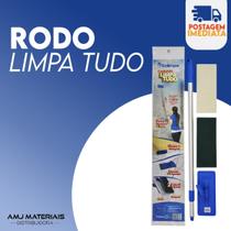 Conjunto Suporte Limpa Tudo Bralimpia C/ Cabo Extensor + 2 Fibras e base Quantidade a Escolher