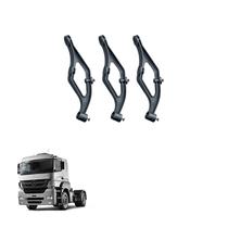 Conjunto Suportes Quebra Sol MB Atego Axor Teto Baixo Conjunto Suportes Quebra Sol MB Atego Axor Teto Baixo