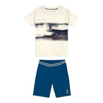 Conjunto Surf Curto Moletom Menino Marisol 10318524