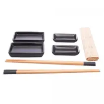 Conjunto Sushi 7 Peças SAITAMA de Bambu Conjunto Sushi 7 Peças SAITAMA de Bambu