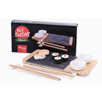 Conjunto Sushi Sashimi P/ 2p Hashi Bandeja Pedra Otsu Wincy