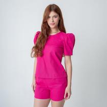 Conjunto susie blusa e short feminino Conjunto susie blusa e short feminino