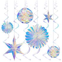 Conjunto suspenso iridescente para decorações de festa BTSD-Home Conjunto suspenso iridescente para decorações de festa BTSD-Home