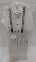 Conjunto Suspensório + Camisa Bebê Menino Luxo D+ Baby 60134