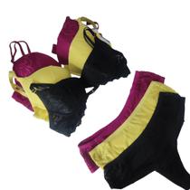 Conjunto sutiã e calcinha fio dental