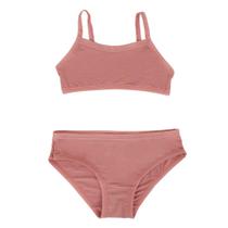 Conjunto Sutiã Infanto Juvenil DelRio 2 Pçs Rosa Chá - 49352 Conjunto Sutiã Infanto Juvenil DelRio 2 Pçs Rosa Chá - 49352