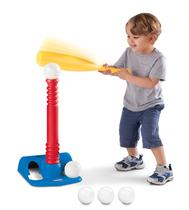 Conjunto T-Ball Little Tikes Red com 5 bolas para crianças com mais de 18 meses Conjunto T-Ball Little Tikes Red com 5 bolas para crianças com mais de 18 meses