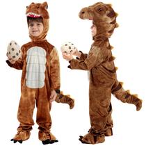 Conjunto T-Rex de fantasia de dinossauro para crianças Spooktacular Creations