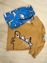 Conjunto T-shirt Dinossauro Conjunto T-shirt Dinossauro
