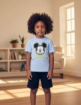 Conjunto T-shirt e Bermuda Mickey Feliz Youccie