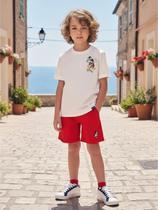 Conjunto T-shirt e Bermuda Mickey Marinheiro Youccie