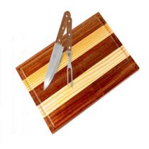 Conjunto Tabua Carne 42cm Cortes Diversos Com 2 Peças Talher