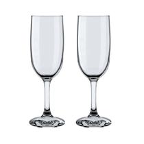 Conjunto Taça de vidro 180ML Champagne Nadir Com 2 Und