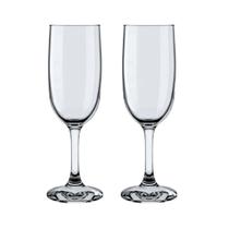 Conjunto Taça de vidro 180ML Champagne Nadir Com 2 Und