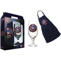 Conjunto taça floripa 300ml + avental pai você bate um bolão Conjunto taça floripa 300ml + avental pai você bate um bolão