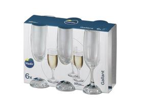 Conjunto Taças de Champagne Gallant 180ml 6 Peças - Nadir