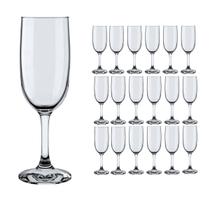 Conjunto Taças de vidro 180ML Champagne Com - 18 Unidades Conjunto Taças de vidro 180ML Champagne Com - 18 Unidades