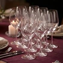 Conjunto Taças de vinho Barone 385ml Nadir Vidro Elegante