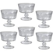 Conjunto Taças Vidro Torta Gelada Pavê Sobremesas Açai