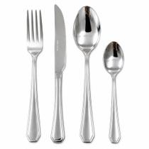 Conjunto Talheres Aco Inox 24 Pecas Jantar Mesa Completa Abs Resistentes Conjunto Talheres Aco Inox 24 Pecas Jantar Mesa Completa Abs Resistentes