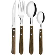 Conjunto Talheres Simonaggio 310.316.9008.400 16 Peças Madeira
