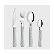 Conjunto Talheres Sintonia Decor Branco - 24 Peças