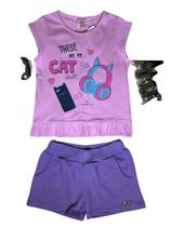 Conjunto TAM 4, 6 e 8 Blusinha e Short Candy Clas One Conjunto TAM 4, 6 e 8 Blusinha e Short Candy Clas One