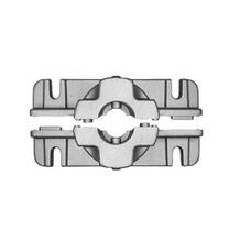 Conjunto Tampa / Base De Alumínio Fixação Barreira